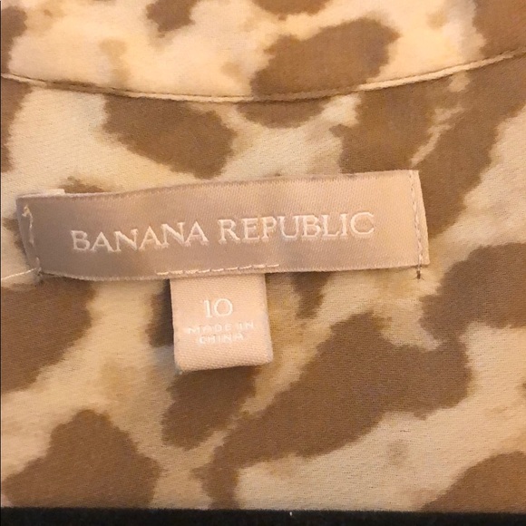 100% silk Banana Republic Blouse - Picture 2 of 3